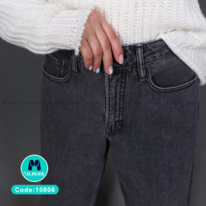 فروش عمده شلوار جین (لی) زنانه نیم بگ کد 10806